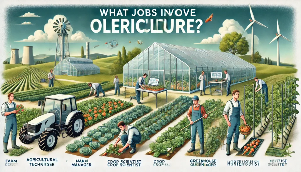 What Jobs Involve Olericulture