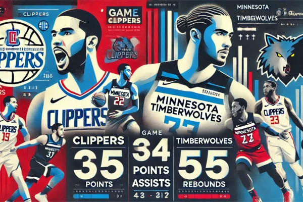 LA Clippers vs Timberwolves Match Player Stats: Key Performances and Standout Players la clippers vs timberwolves match player stats